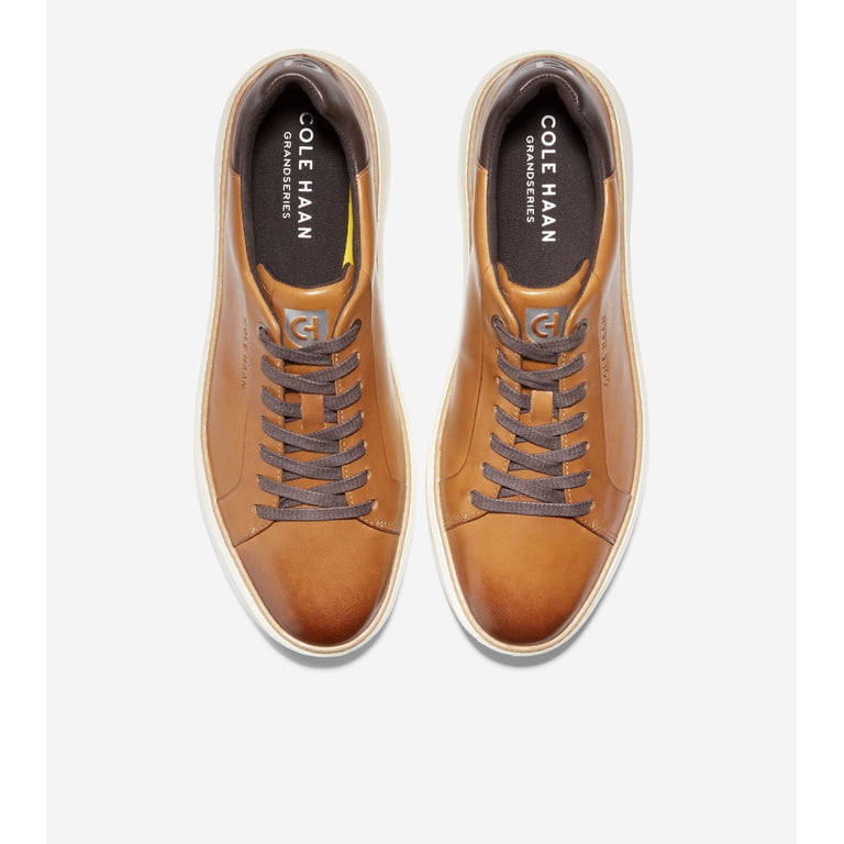 Men\'s Cole Haan GrandPro Topspin Sneaker in British Tan. C34229 Cole Haan Mens GrandPr Topspin Sneakers British Tan - C34229  main image 3