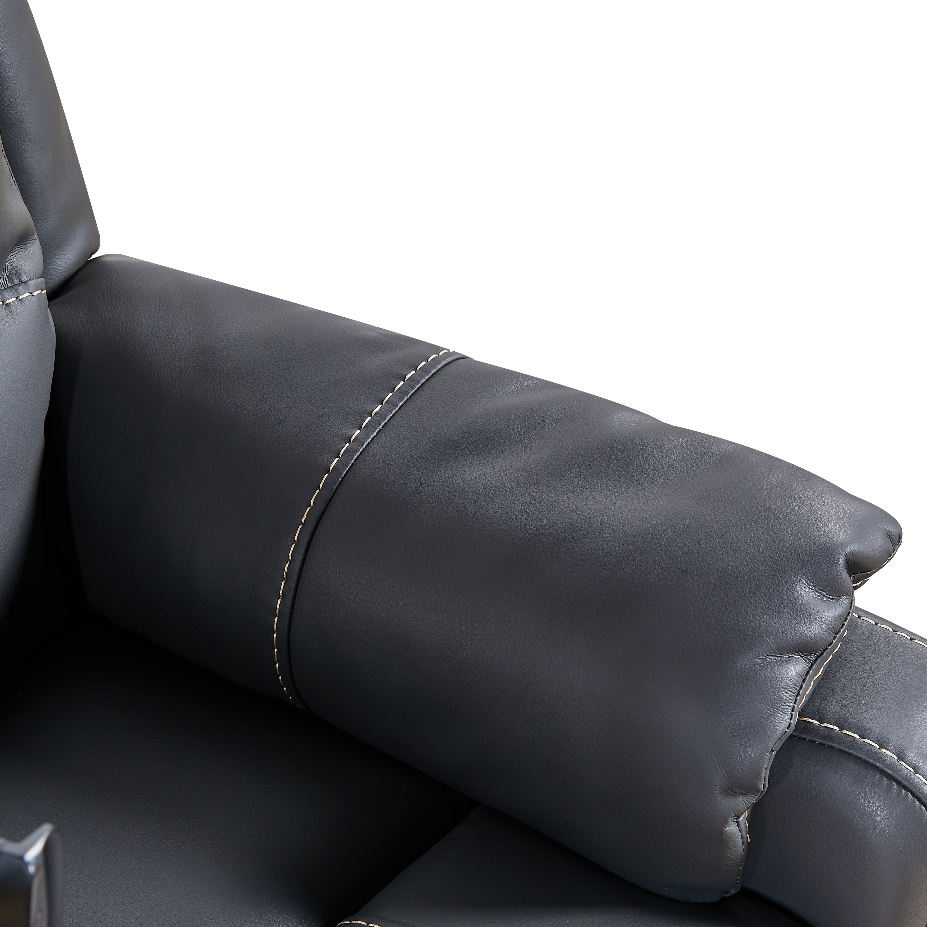 MAYEERTY Zero Gravity Power Recliner with Massage, Heating & Phone Holder, Black