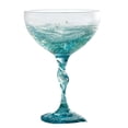 thumbnail image 2 of Jkkant Set of 4 Sea Glass Tumblers, Recycled Glass Drinking Glasses with Frosted Finish, for Water, Juice, Cocktails, and Home Decor, 12oz Each, 2 of 8