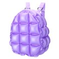 thumbnail image 1 of Inflatable Backpack Blow Up Bubble Back Pack Kids Fancy Dress Toy Accessory ，90s Retro Rave Festive Bopping Spice Girls Space Bags Purple, Blue, Pink, Orange, 1 of 4