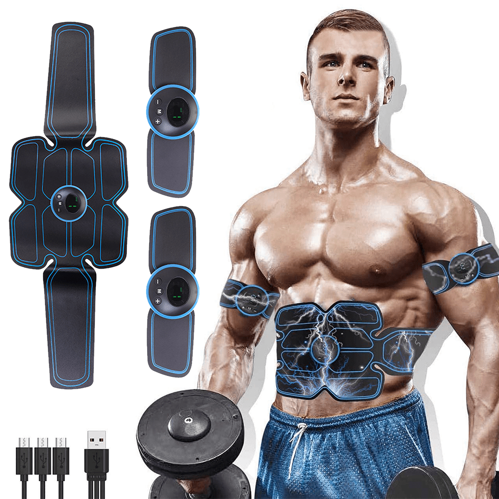 Chargeable ABS Stimulator Fitness Gear Muscle Arm Abdominal Toner Belt Trainer Chargeable ABS Stimulator Fitness Gear Muscle Arm Abdominal Toner Belt Trainer