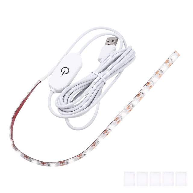 MIANGASTORE Mobestech 2 Meters Self-adhesive Light Strip 5V USB 6500K Cold White Light Sewing Machine Lighting Portable Lighting Kit
