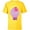 Yellow, variant on Disney and Pixar’s Inside Out 2 Embarrassment Costume- Short Sleeve T-Shirt for Kids - Customized-White