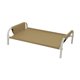 thumbnail image 2 of Enfriamiento de cama para perros elevada Cot fácil Asamblea de cama impermeable cama de mascotas para mascotas para mascotas pequeñas para perros Caqui, 2 of 8