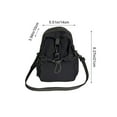 thumbnail image 2 of Bolso Crossbody Impermeable Bolso de Hombro de Trabajo de Ocio, Bolso Crossbody de Gran Capacidad, Multifuncional, Resistente, Práctico, Bolso de Hombro Impermeable, 2 of 6