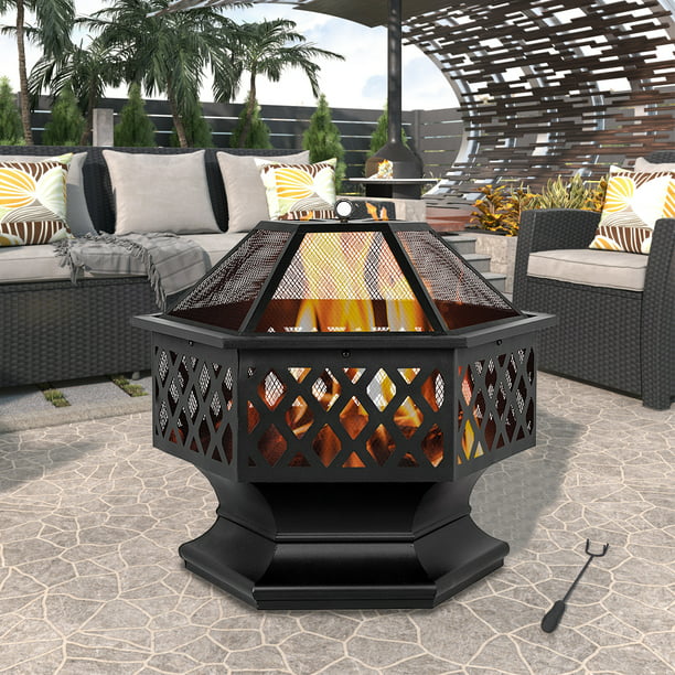 Bbq Grill Garden Firepit Stove, Beer Shaped Fire Pits