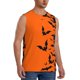 thumbnail image 2 of Balery Halloween Bats Camisetas sin mangas para hombre, absorbe la humedad y protege contra el mal olor.-Medium, 2 of 7