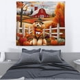 thumbnail image 3 of Thanksgiving Poodle Pilgrim Grateful, Thankful, Blessed Fall Welcome Tapestry Poodles Dog Lover Gifts Idea Wall Hanging Backdrop Home Decor - 00021, 3 of 5