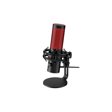 HyperX - QuadCast 2 Wired Multi-Pattern USB Electret Condenser Microphone