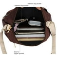 thumbnail image 5 of Serena Color-Block Nylon Womens Shoulder Bag by Mia K., 5 of 6