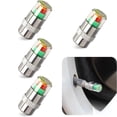 thumbnail image 2 of Tire Pressure Monitoring Caps, 36 PSI with 3-Color Alert System, Instantly Check Tire Safety for Cars and Bikes, 2 of 8