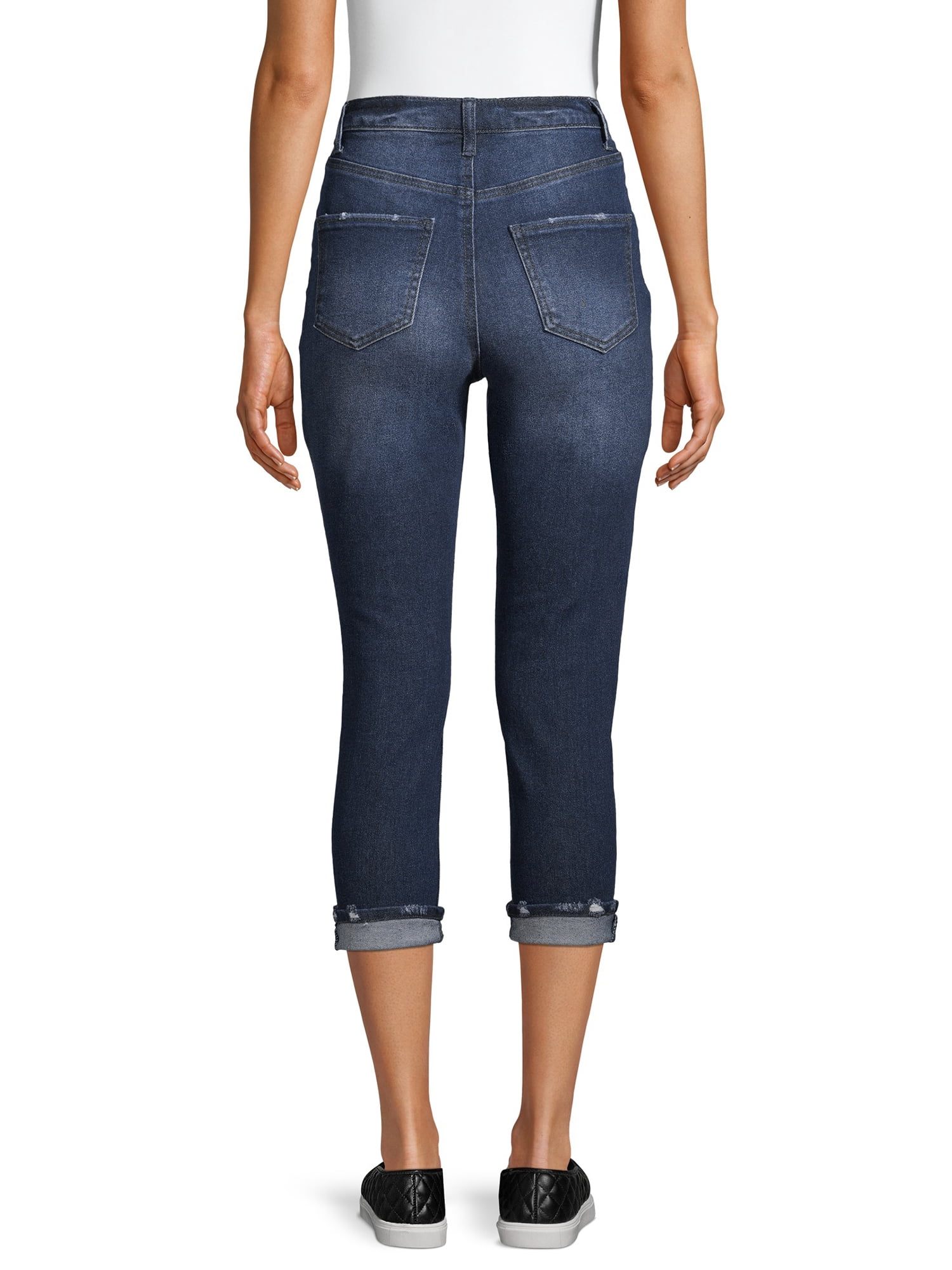 No Boundaries Women's Authentic Capris - Walmart.com
