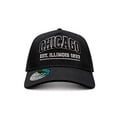 thumbnail image 2 of Knite Gorra Trucker para Hombre de Malla Transpirable Chicago Negra, 2 of 5