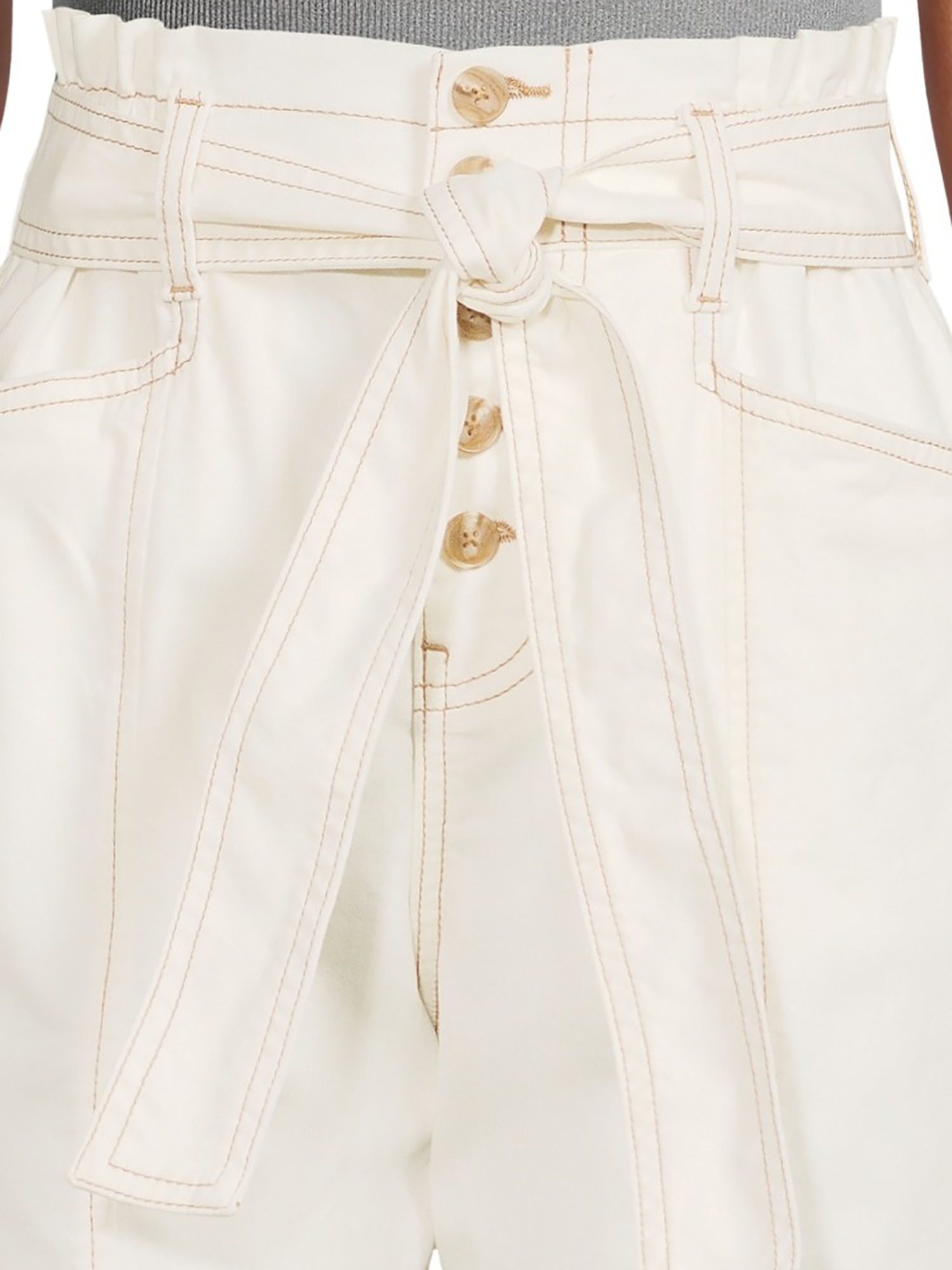 Time and Tru Women's Paperbag Jeans - image 5 of 6