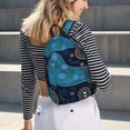 thumbnail image 5 of Lsque Bohemian Turtle Pattern Canvas Daypack, Durable Backpack, High-quality Versatile Backpack,Vintage Compact Backpack-Medium, 5 of 6
