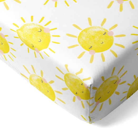 Little Sleepies Baby Crib Sheets, Buttery Soft Viscose from Bamboo Crib Sheets for Boys & Girls, Toddler Bed Sheet, Standard Crib