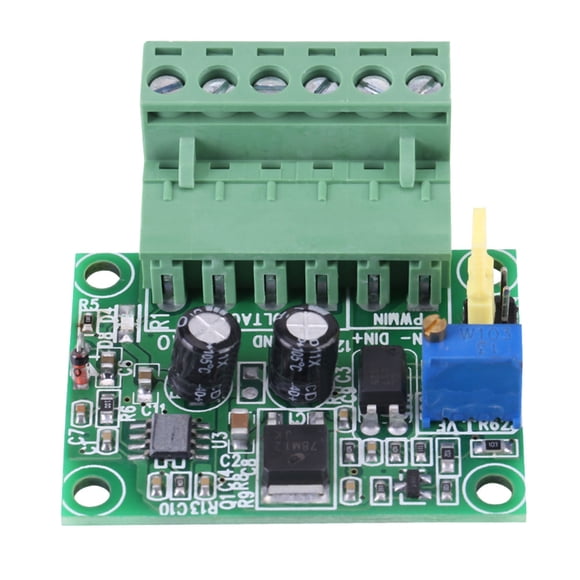 Convertidor de Señal A Voltaje Pwm de 1, 3 kHz, Placa Analógica Digital de 0, 10 V para Panel de Control Plc Industrial, Cableado Fácil y Conveniente, Para Uso Con Señal Pwm de