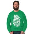 thumbnail image 5 of Powered By Plants Healthy Vegetarian Sweatshirt for Men or Women Brisco Brands S, 5 of 5