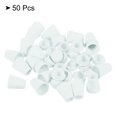thumbnail image 3 of Unique Bargains Bell End Stopper, Cord Rope Lock for Drawstring Bag, Lake Blue 50 Pack, 3 of 5