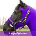 thumbnail image 5 of Resistance Horse Hood Pull-On with Face & Forelock Saver, Lycra Material, All Season, Small - Xlarge sizes, 5 of 7