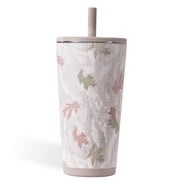HydroJug Everyday Tumbler – Ceramic-Lined Insulated Tumbler with Straw and Soft-Touch Lid, Cup Holder Friendly – 20 oz, Camo