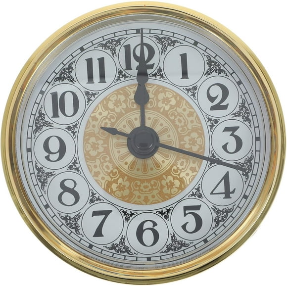 shiyou-Clock Insert Clock Face Clock Making Kit Clock Part Arabic Numerals Clock Insert 70mm