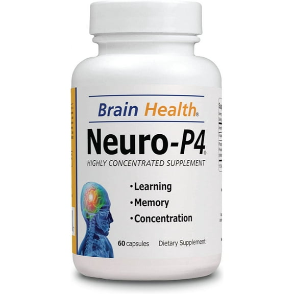 Neuro P4-60 Caps - Highly Concentrated Supplement - 100% Natural Dietary Supplement