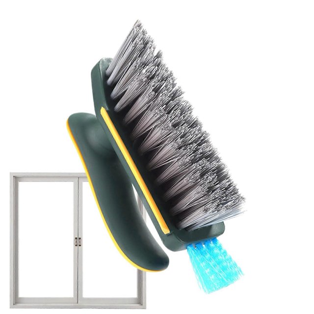 Multifunctional stiff cleaning brush for household, bathroom, kitchen