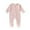 Pink, variant on lnmuld Baby Boys Bodysuits Footed Pajamas Soft Snap Button Closure Toddler Warm Winter Fall Outfit Size:9-12 Months