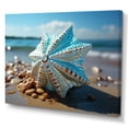 thumbnail image 2 of Designart "Ocean s Jewel Silver Seashell I" Animals Wall Decor, 2 of 5