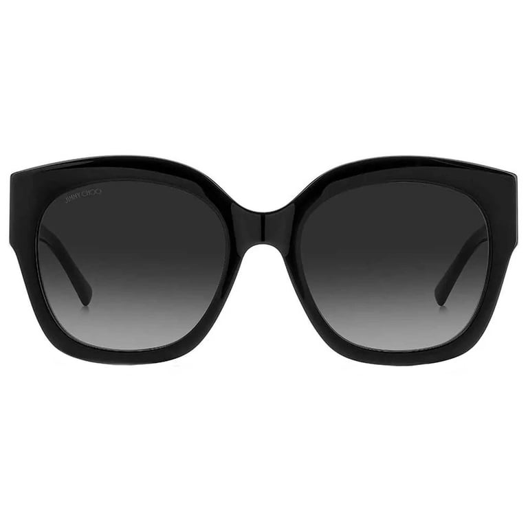 Jimmy Choo Sunglasses,  Black Leela/s Jimmy Choo LEELA/S women Black Squared Sunglasses  main image 3