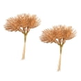 thumbnail image 2 of 12 hojas decorativas de follaje para fiestas, ramo de guirnaldas para Navidad, decoración del hogar Oro, 2 of 8