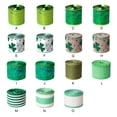 thumbnail image 3 of Becaristey Ribbons Pattern Wrapping Paper Craft Bow Ribbon Happy Festival Packing DIY Sewing Crafts Bar Decoration Accessories Type 9 1Set, 3 of 6