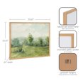 thumbnail image 6 of Kate and Laurel George Inness Landscape Framed Wall Art, 20x16 Natural, Soft Nature Tree Landscape Art for Wall, 6 of 7
