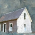 thumbnail image 3 of Kimberly, Allen 12x12 Black Modern Framed Museum Art Print Titled - Schoolhouse Grey, 3 of 5