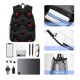 thumbnail image 4 of Balery Red Poker Mochila para Mujeres y Hombres, Mochila Ligera Casual para Viajes, Mochila Clásica Básica para la Universidad, 4 of 6