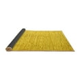 thumbnail image 2 of Ahgly Company Indoor Rectangle Solid Yellow Modern Area Rugs, 7' x 9', 2 of 4