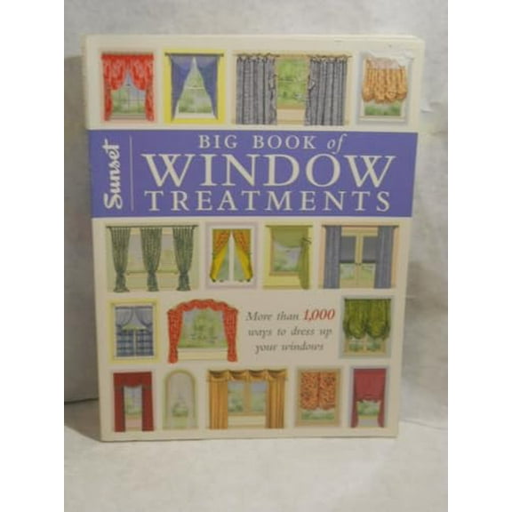 Pre-Owned Big Book of Window Treatments (Paperback) 037601749X 9780376017499