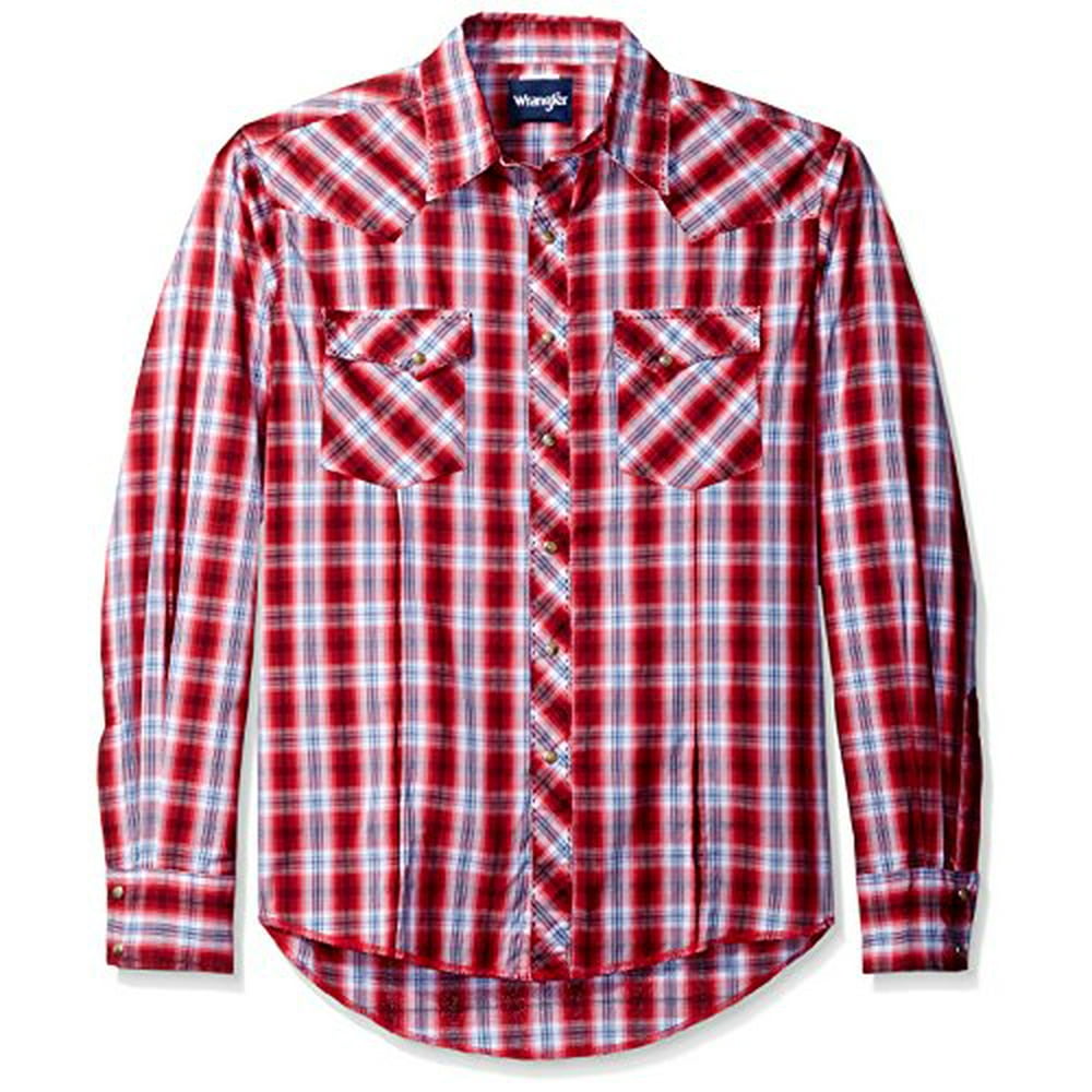 wrangler double pocket shirt