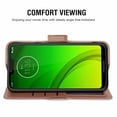 thumbnail image 3 of Mobile Phone Cover for Motorola Moto G7 Power Mobile Phone Cover, Motorola Moto G7 Power Cover Leather Mobile Phone Case for Motorola Moto G7 Power, Flip-Up Case, Pink, 3 of 7