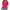 Hot Pink, variant on Lolmot Women's Summer Lace Short Sleeve V-Neck Tops Shirt Loose Casual Solid Color Tee Blouse