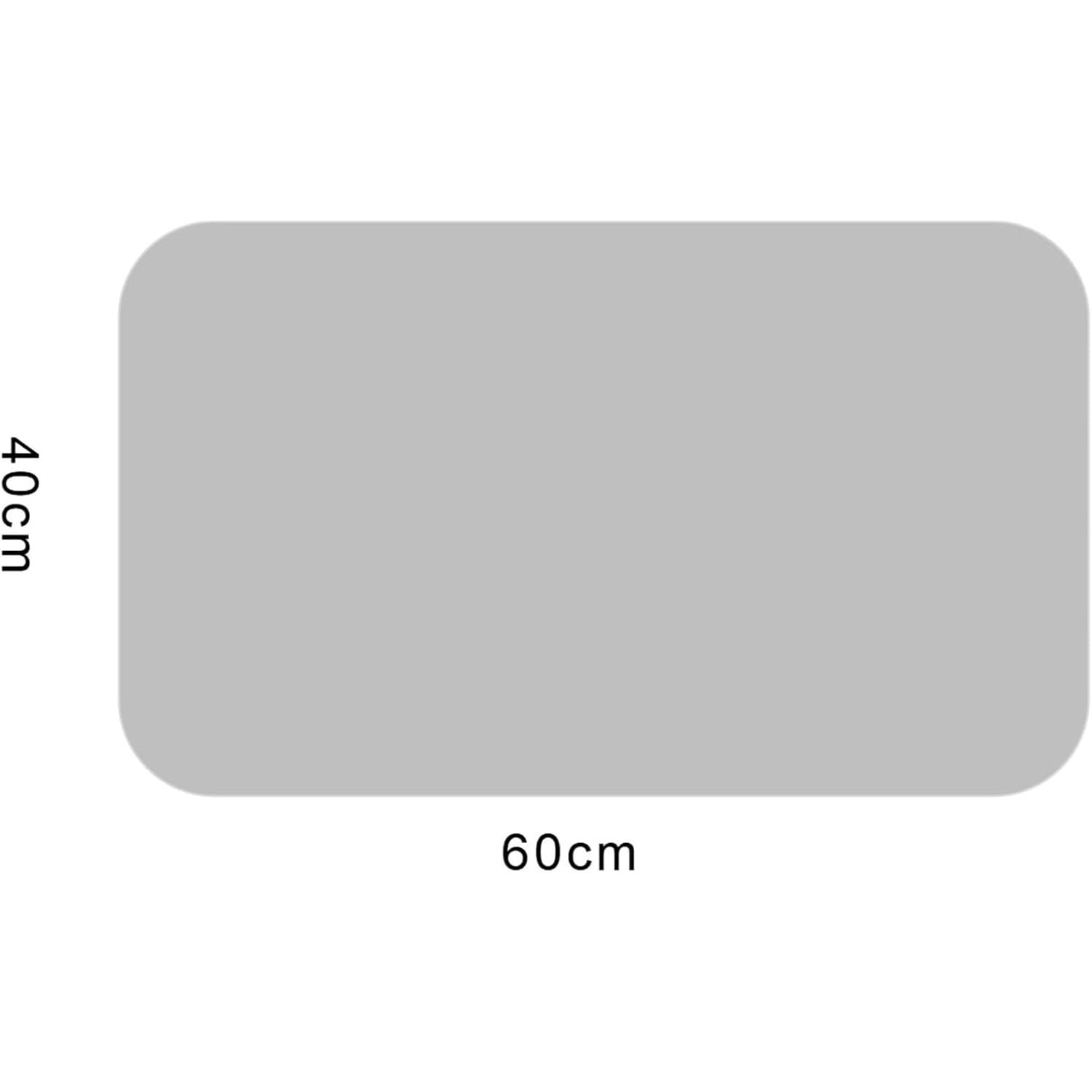 Absorbent Microfiber Bathroom Floor Mats, Non-Slip Thick Bath Rugs for Shower & Bathtub, Machine Washable Bedroom Door Mats