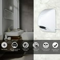 thumbnail image 3 of Automatic Commercial Hand Dryer 600W Electric Hand Dryers Household Hand-Drying Device Bathroom Warm, 3 of 5