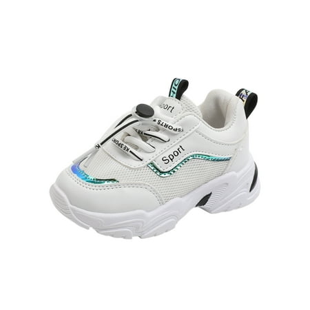 

Infant Baby Boys Girls Sneaker Leather Soft Sole Anti-Slip Newborn Toddler White Casual Shoes First Walker Crib Shoes