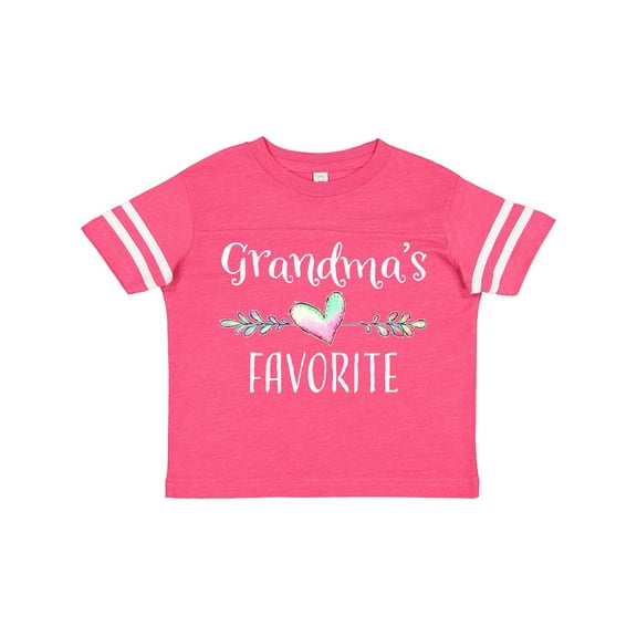 Inktastic Grandmas Favorite- Heart Grandchild Boys or Girls Toddler T-Shirt