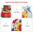thumbnail image 3 of GOOHOCHY 1Pcs Christmas Music Box present with Melody Box Function for Desktop Decor in Multi-Color, 3 of 8