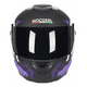 thumbnail image 1 of Casco Sleek Para Moto Abatible Certificado M (57-58 cm) VIOLETA NEGRO Halloween, 1 of 5