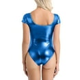 thumbnail image 6 of Naughty Outfits for Women Comfortable Wetlook Body Shiny Ballet Leotard Dance Body Jumpsuit Party Dance Wear Disco Womens Underwear, 6 of 6