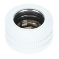 thumbnail image 3 of PC Water Cooled Fittings, Hard Tube Fittings Inner Hex M8 Fixing 5 Colors Available with Sealing Rings for Computer Water Cool System Silver,White,Black,Red,Blue, 3 of 7