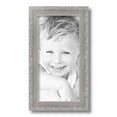 thumbnail image 2 of ArtToFrames 7x14" Classic Silver Picture Frame, Silver Wood Poster Frame, with Regular Glass and Foam Backing 3/16 inch (FBPL-4926), 2 of 7